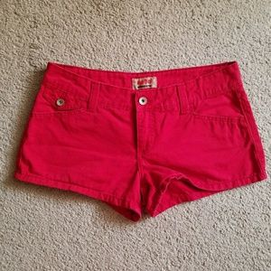 💥Red Denim Shorts